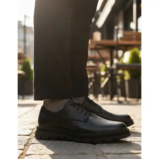 Sapato Social Masculino Form's Plataforma Oxford