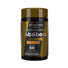 Óleo Semente de Abóbora 1400mg HF Suplementos 60 Caps Próstata Natural Puro Rico em Zinco Saúde