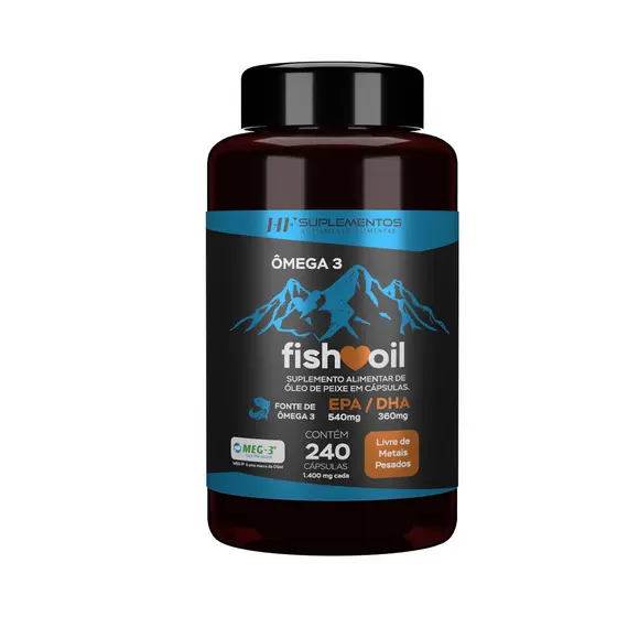 OMEGA 3 FISH OIL MEG 3 240 CPS HF SUPLEMENTOS