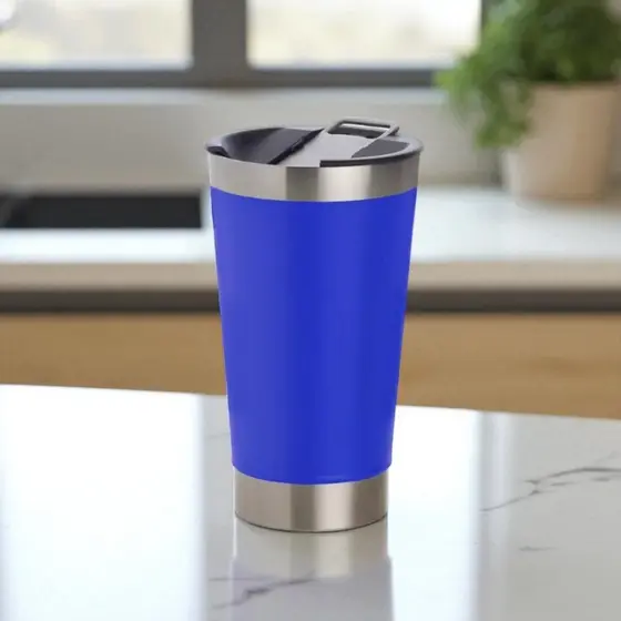 copos termicos lisos com tampa e abridor para bebidas geladas envio imediato