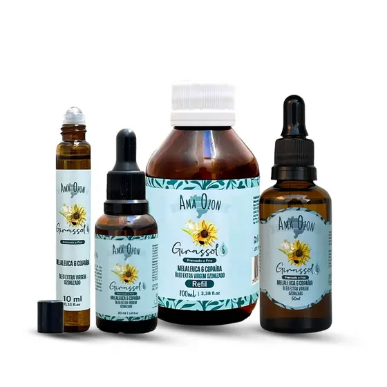 Melaleuca E Copaíba Tea Three Óleo De Ozônio Ama Ozon Escolha sua Versão