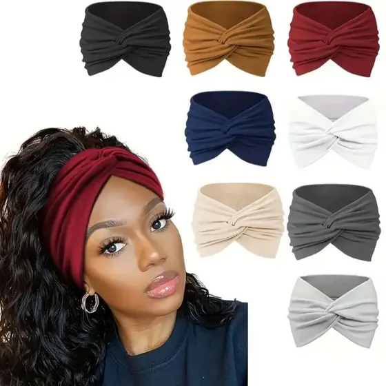 Turbante Faixa Tiara para Cabelo Moda Acessório Feminino Confortável