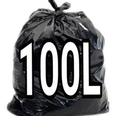 Saco de Lixo 100 Litros com 100 Unidades 75x90 direto da fabrica