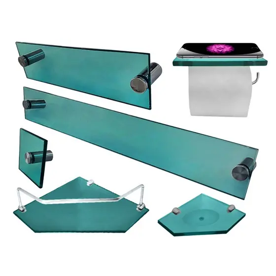 Kit para banheiro premium SEXTAVADO VERDE