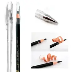 Lápis Dermatográfico + Caneta Gel Branca Kit Design de Sobrancelhas
