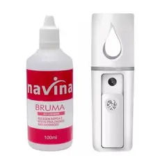 Kit NanoVaporizador Mister + Bruma Navina Alongamento de Cilios Lash