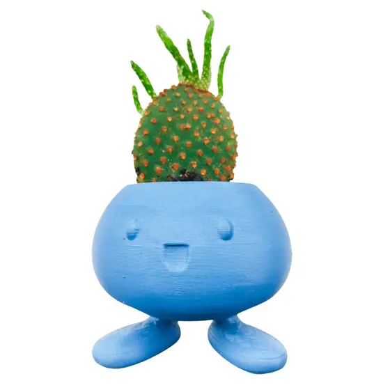 Oddish vaso decorativo pokémon vaso para cactos e suculentas