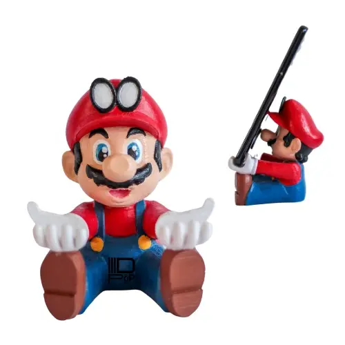 Mario Bross Suporte para celular de mesa super Mario Bross tiktok