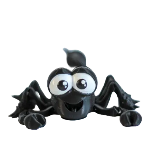 Brinquedo escorpião articulável boneco plástico