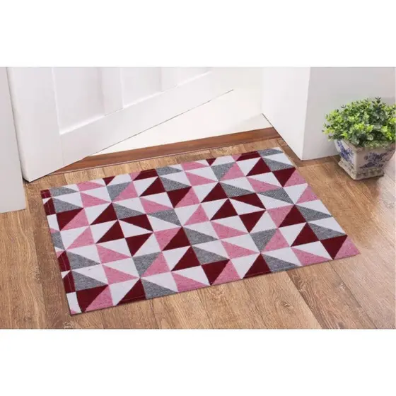 1 TAPETE  ANTIDERRAPANTE CORREDOR COZINHA SACADAS BANHEIRO DECORAÇÃO  100% ALGODÃO 0,650X 0,48