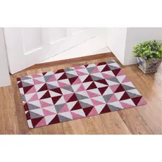 1 TAPETE ANTIDERRAPANTE CORREDOR COZINHA SACADAS BANHEIRO DECORAÇÃO 100% ALGODÃO 0,650X 0,48