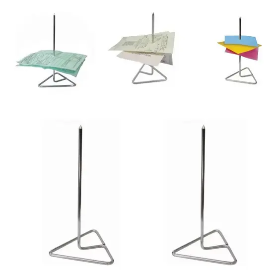 Kit 2 Espeto Para Fixar Papel Comenda Via De Cartao