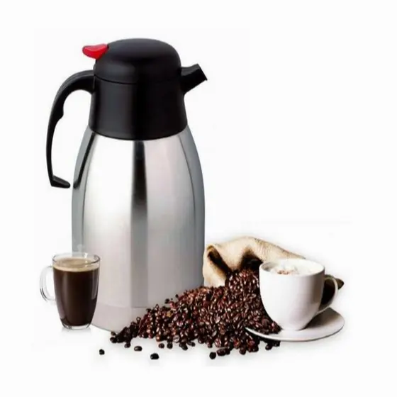 Garrafa Térmica 2 Litros 2000ml Bule Isotérmico para Café Chá Água Quente