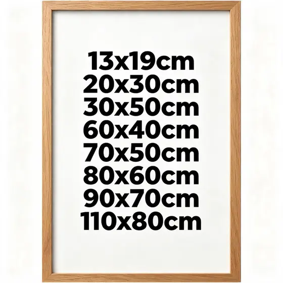 Moldura 110x80cm para Quadros Decorativos Alta Qualidade para colocar foto com pendurador