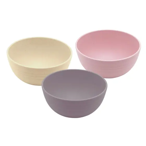 Bowl de Bambu e PP lines - 15x7,5cm