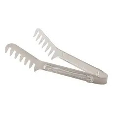 Pegador Massas Pinça Inox Cabo Plástico Bambu Lyor 22cm Aço Inoxidável Este produt