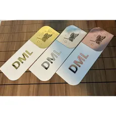 Placa de porta DML - Deposito de Material de Limpeza em Acrílico 30x10cm