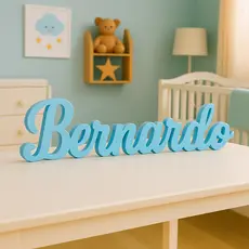 Letreiro Decorativo 3D Personalizado - Nome para Bebê, Filho, Namorado presente criativo