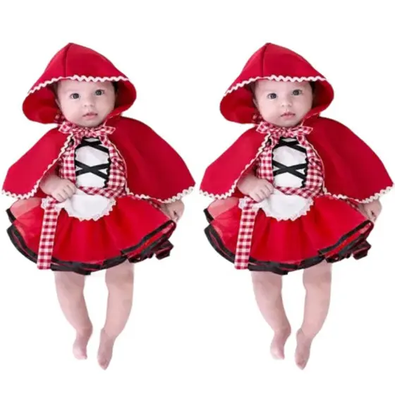 capa infantil de bebê chapeuzinho vermelho para aniversário e mesversario