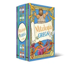 Box Mitologia Grega Completo 16 Livros Coleção Clássica Deuses Heróis Cultura E História Imperdíveis