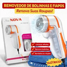 Removedor de Pelos e Bolinhas de Roupa Elétrico Papa Bolinha Portátil Tira Fiapos Recarregavél Bivolt
