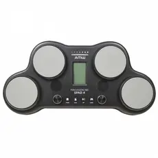 AMW SPAD4 Percussion Pad Bateria Eletrônica c/ pedal e baqueta