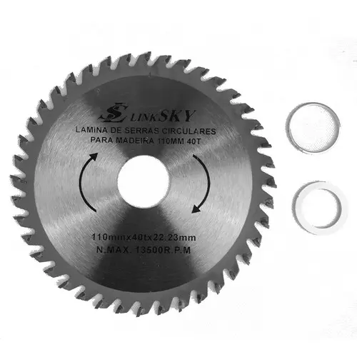 Disco Corte Madeira Para Esmerilhadeira Furo 22mm 40t