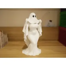 Garota Fantasma - Decoração Artística Criativa 3D
