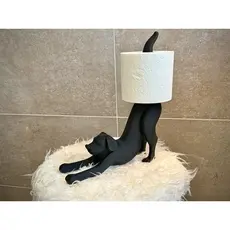 Suporte de Papel Higiênico em Forma de Cachorro – Porta Rolo Decorativo para Banheiro (Impressão 3D)