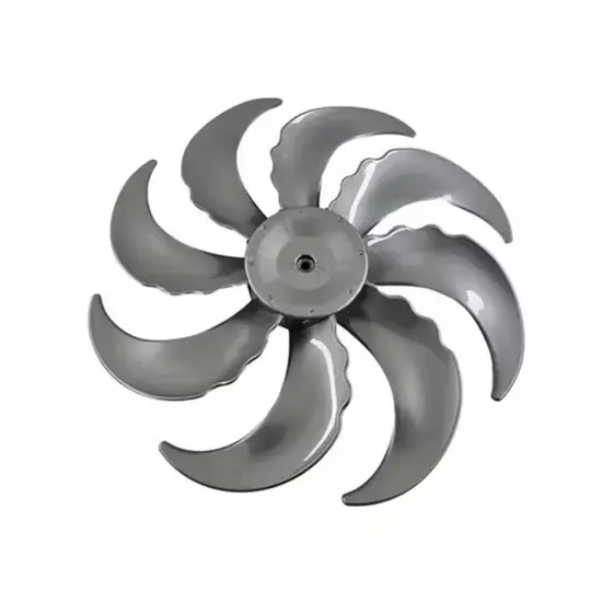 Hélice Ventilador Wap Flow Turbo 8 Pás 40cm Cinza - Reposição Eficiente para Ventilação