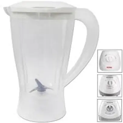 Copo PP Liquidificador Mondial Plástico Branco Preto NL-26 Original