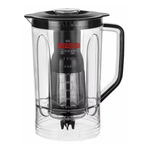 Copo Liquidificador Completo Preto Vermelho L1000 L1100 L1200 L-1000 L-1100 L-1200 Mondial