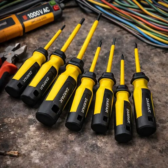 kit chaves fenda filipis isoladas 6 peças fenda philips magnetica eletricista mecânica