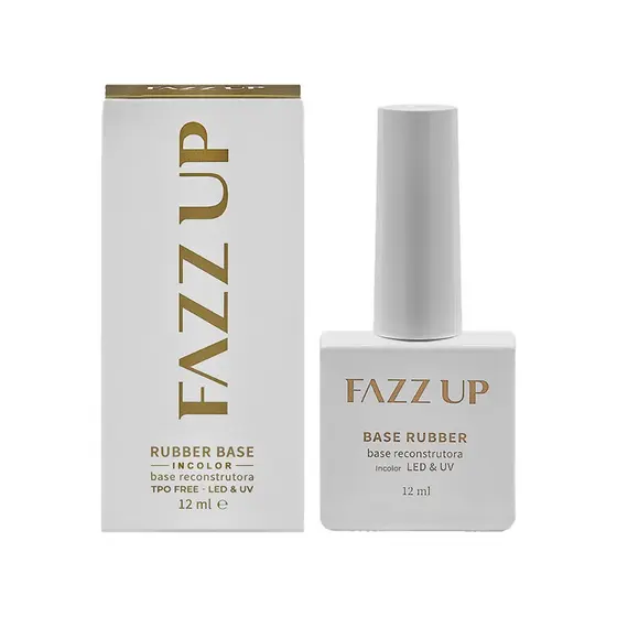 Base Rubber Clear 12ml - Fazzup