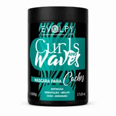 MÁSCARA PARA CACHOS CURLS AND WAVES 500G - EVOLPY LISS