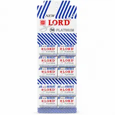 CARTELA DE LÂMINAS COM 50 CARTUCHOS - NEW LORD PLATINUM