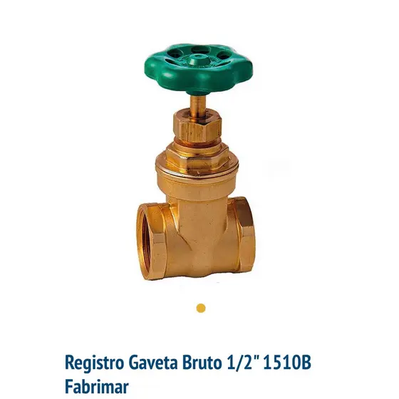 Registro gaveta 1/2 fabrimar