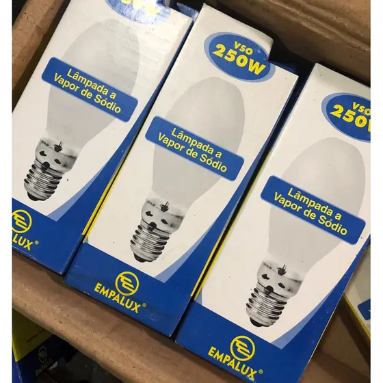 lâmpada vapor sódio 250w
