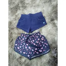 kit shorts carters infantil menina 24 meses verão confortável