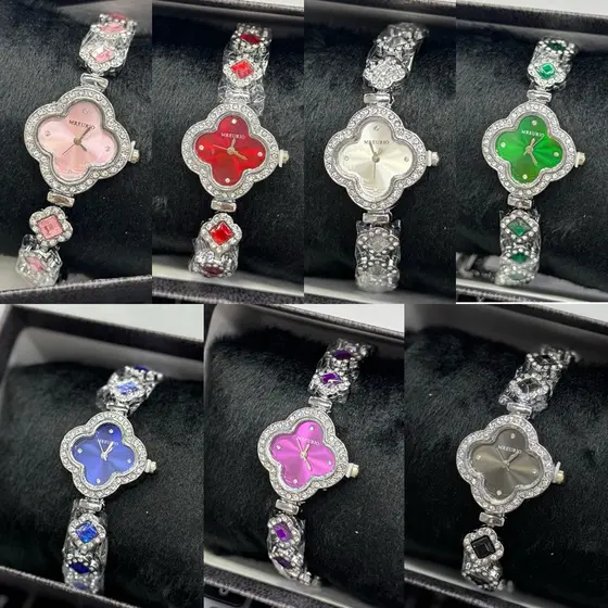 Relógio Feminino Série Trevo de Diamantes 4