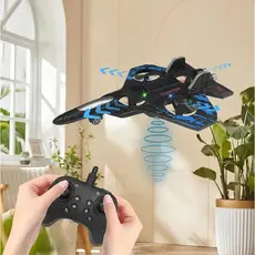 Avião Drone Combat Aircraft Controle Remoto 2.4ghz 4 Motores presente de dia das crianças