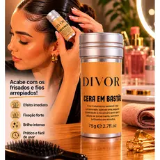 Pomada Cera Finalizadora Bastão 75g Wax Stick