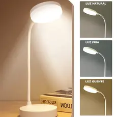 Luminária De Mesa Recarregáveis Led Com Proteção Os Olhos Usb Iluminaria Abajur Lâmpada De Mesa Para Quarto Dormitório