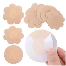 20/30/40 Tapa-Seios Invisível Adesivo Protetor com 7,5cm de Diâmetro para Tampar Mamilos/Aureola