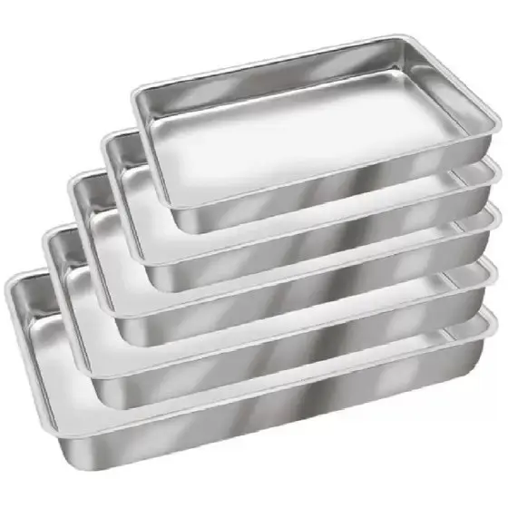 Formas Assadeira Bolo, Torta, Pão - Retangular Alumínio 1 - 2 - 3 - 4 - 5 / ESCOLHA - ER