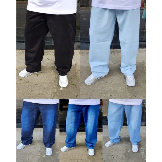 Calça balão masculina dazzling 100% original