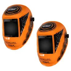 Kit 2 Máscaras Solda Automática Profissional 8k Pró Euro