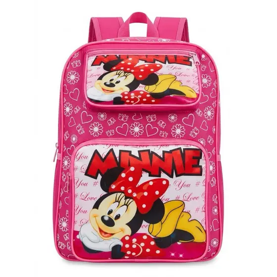 Mochila Escolar Infantil Personagens Grande Menina