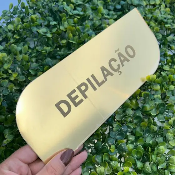 Placa de Porta Personalizada Identificação Sinalização Consultório, Sala, Banheiro em Acrílico Personalizada