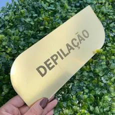 Placa de Porta Personalizada Identificação Sinalização Consultório, Sala, Banheiro em Acrílico Personalizada